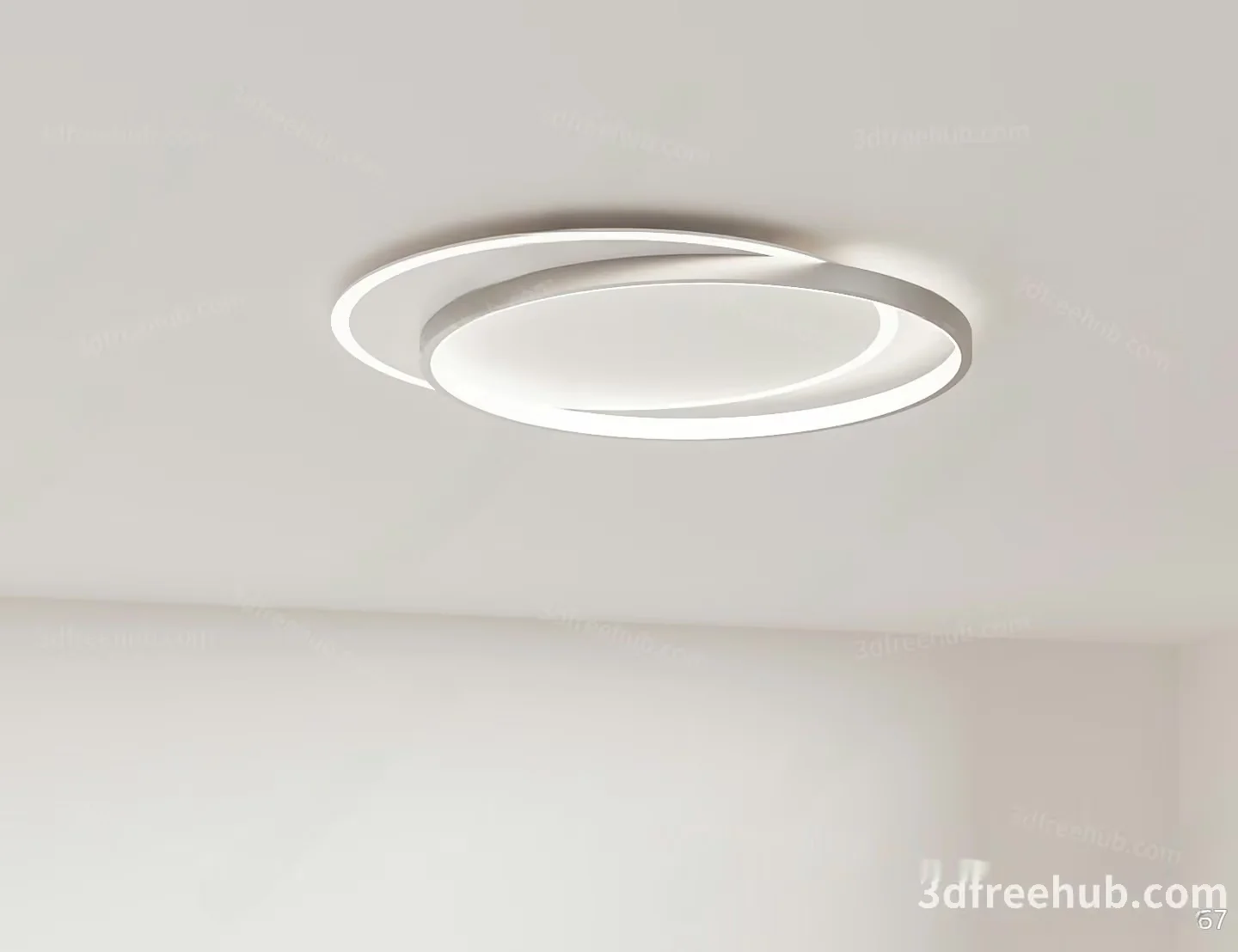 Modern Light Fixture 3D Model – 18907 – VRAY Render