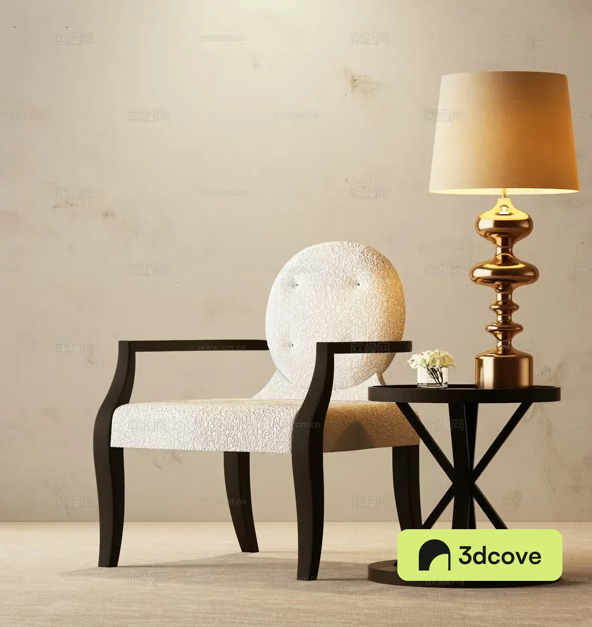 Modern Italian casual chair