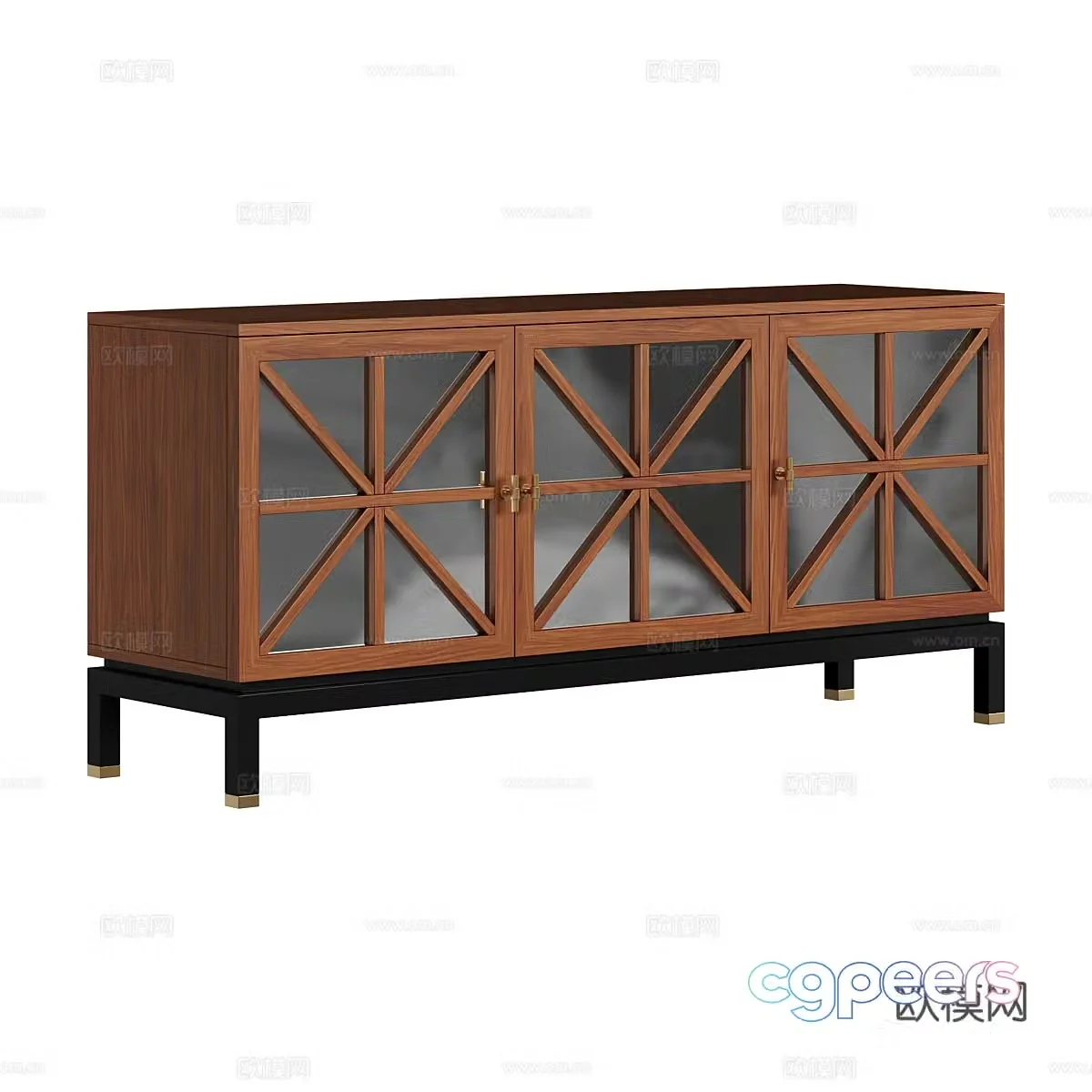 Modern entrance cabinet 3D model