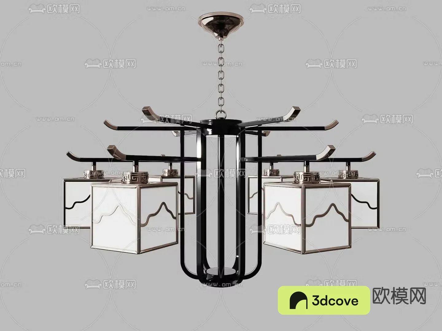 New Chinese chandeliers living room chandeliers multi-head chandeliers