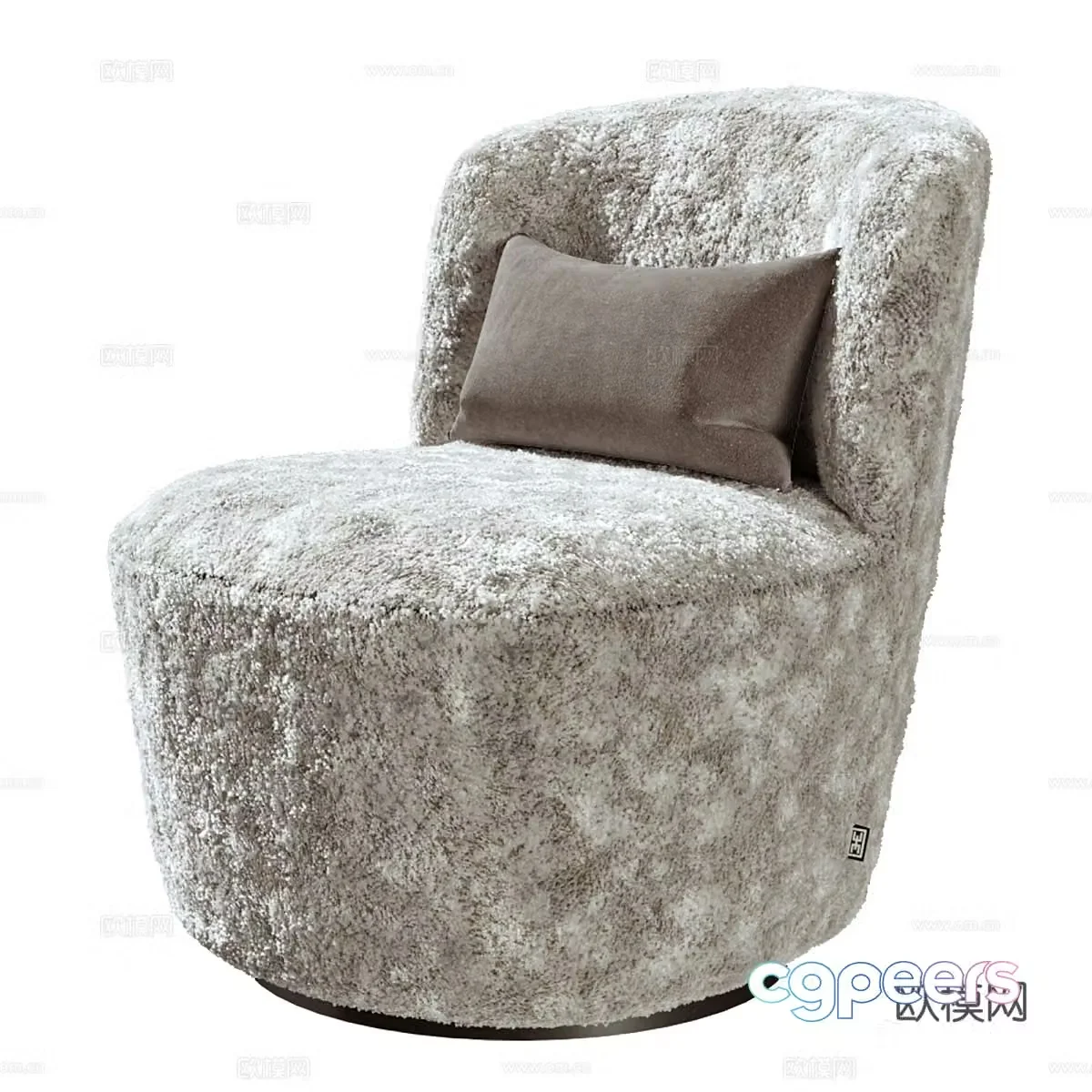 Single sofa 3d model
