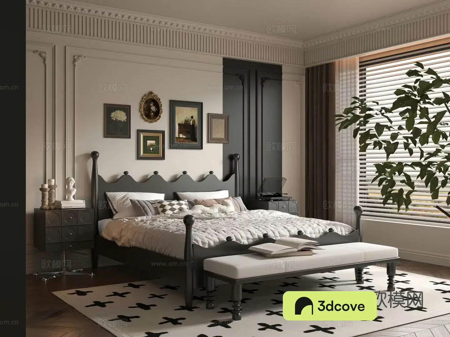 French bedroom