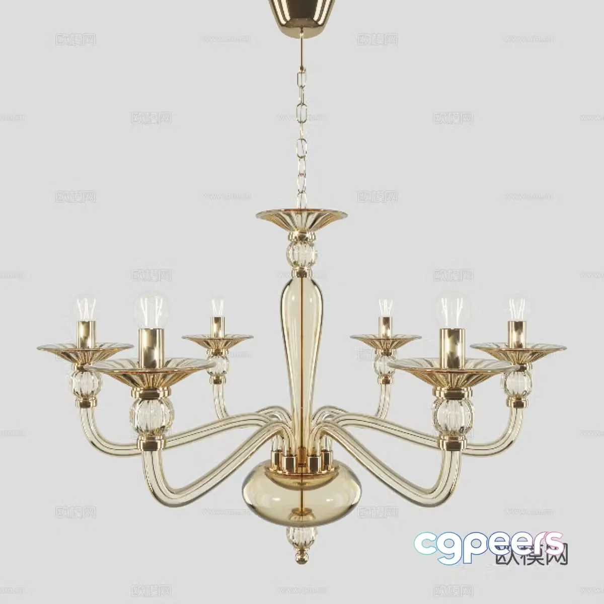Ideal Lux Danieli Amber SP63d Model