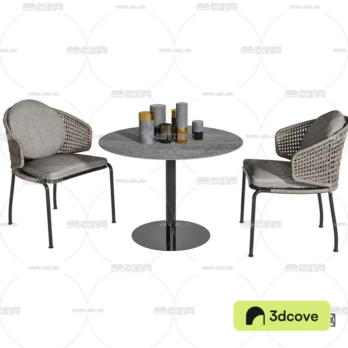 Rattan outdoor chair balcony chair leisure chair
