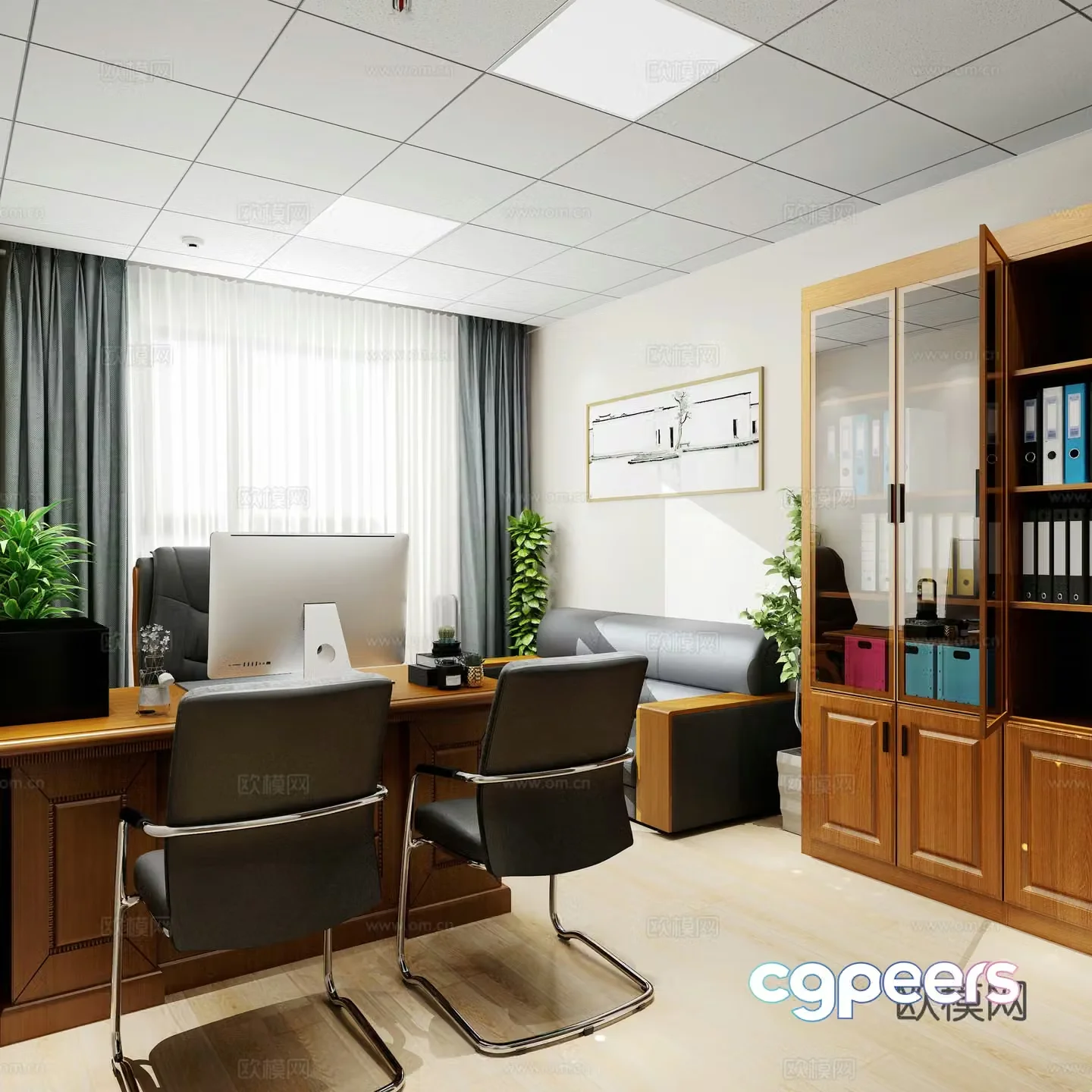 General Manager’s Office Director’s Office 3D Model