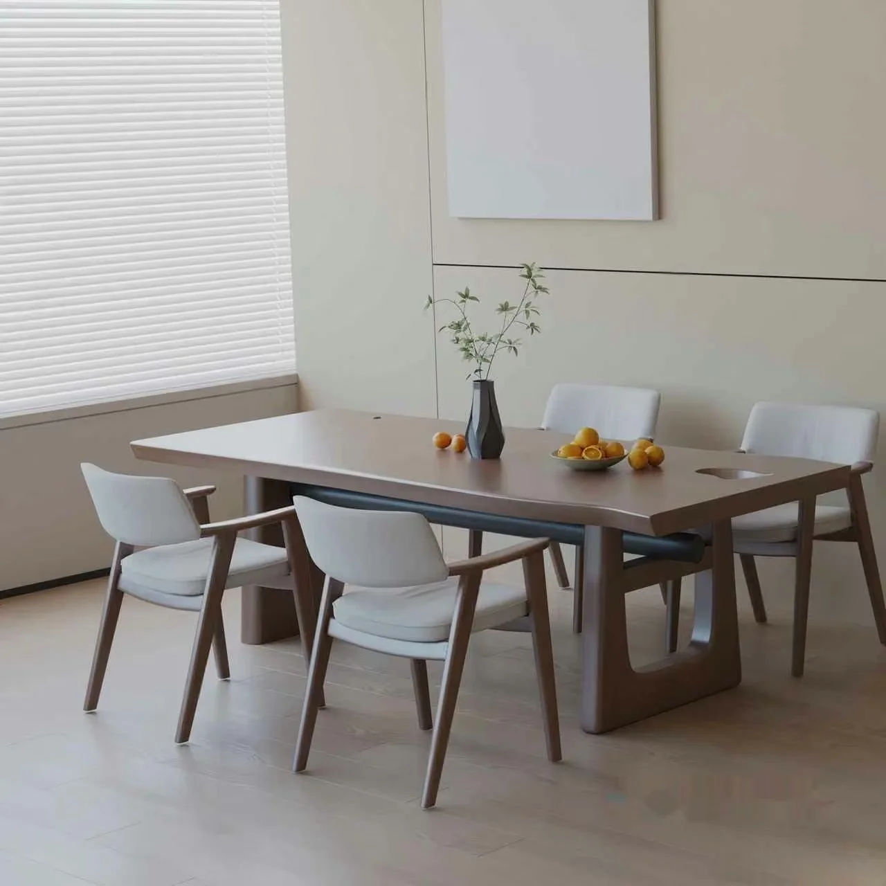 Modern Dining Room 3D Model – 4892 – VRAY Render
