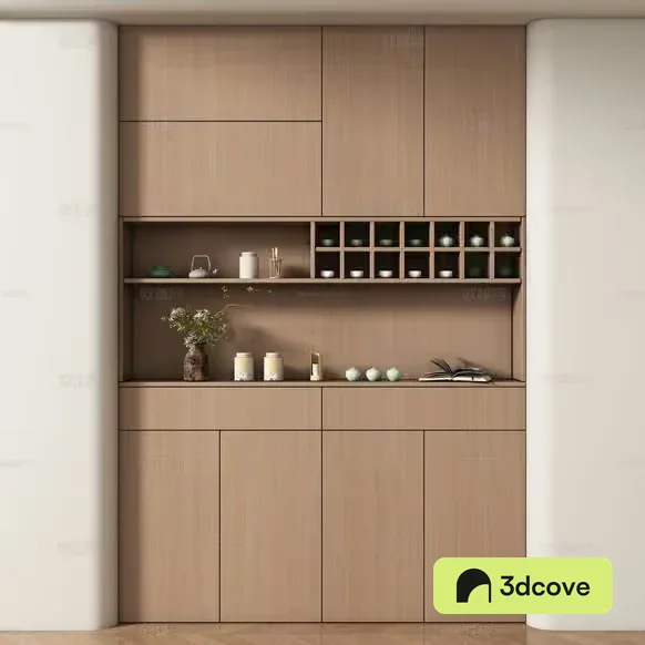 Modern Wooden Shelf