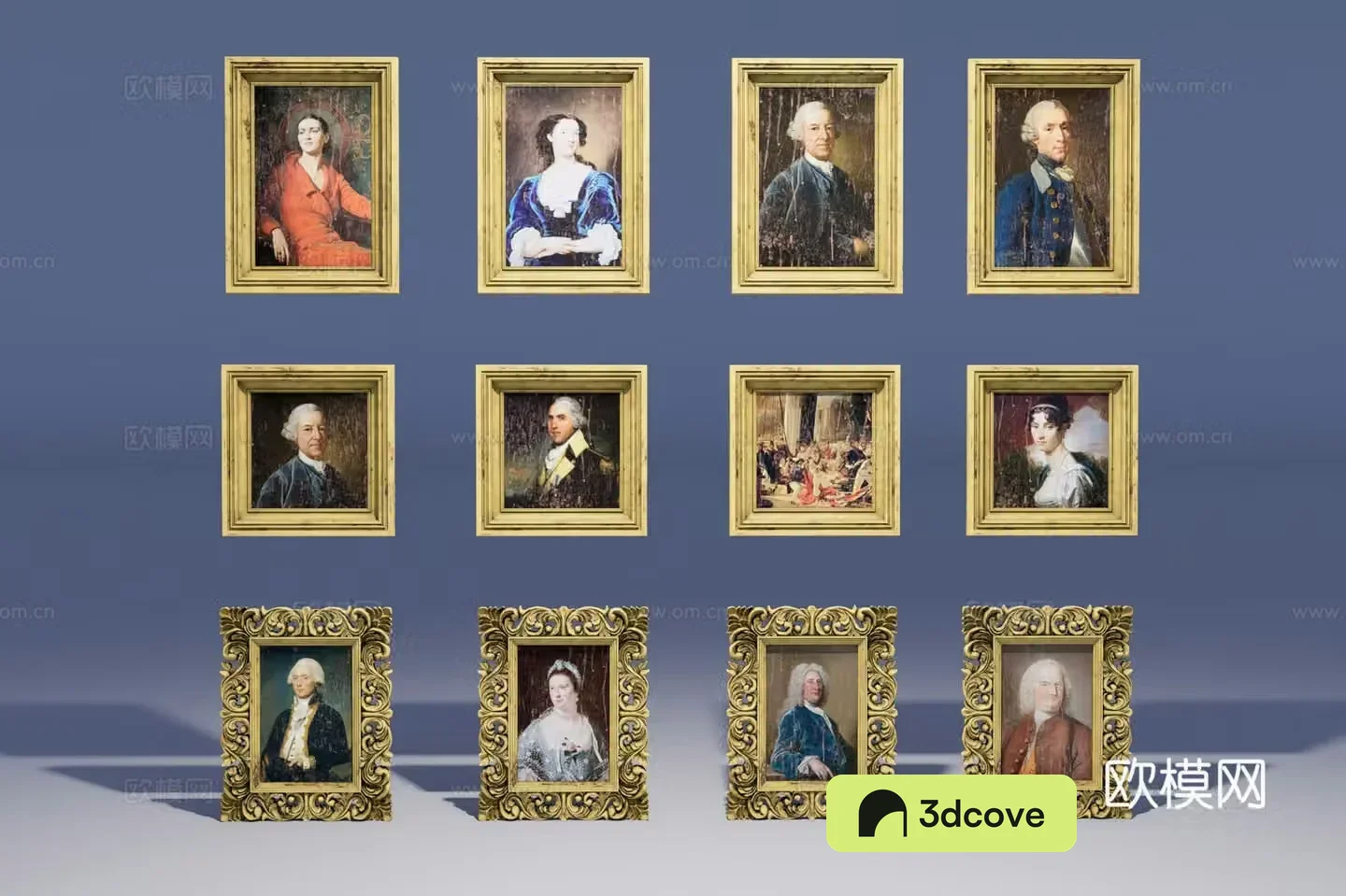 Classical hanging painting
