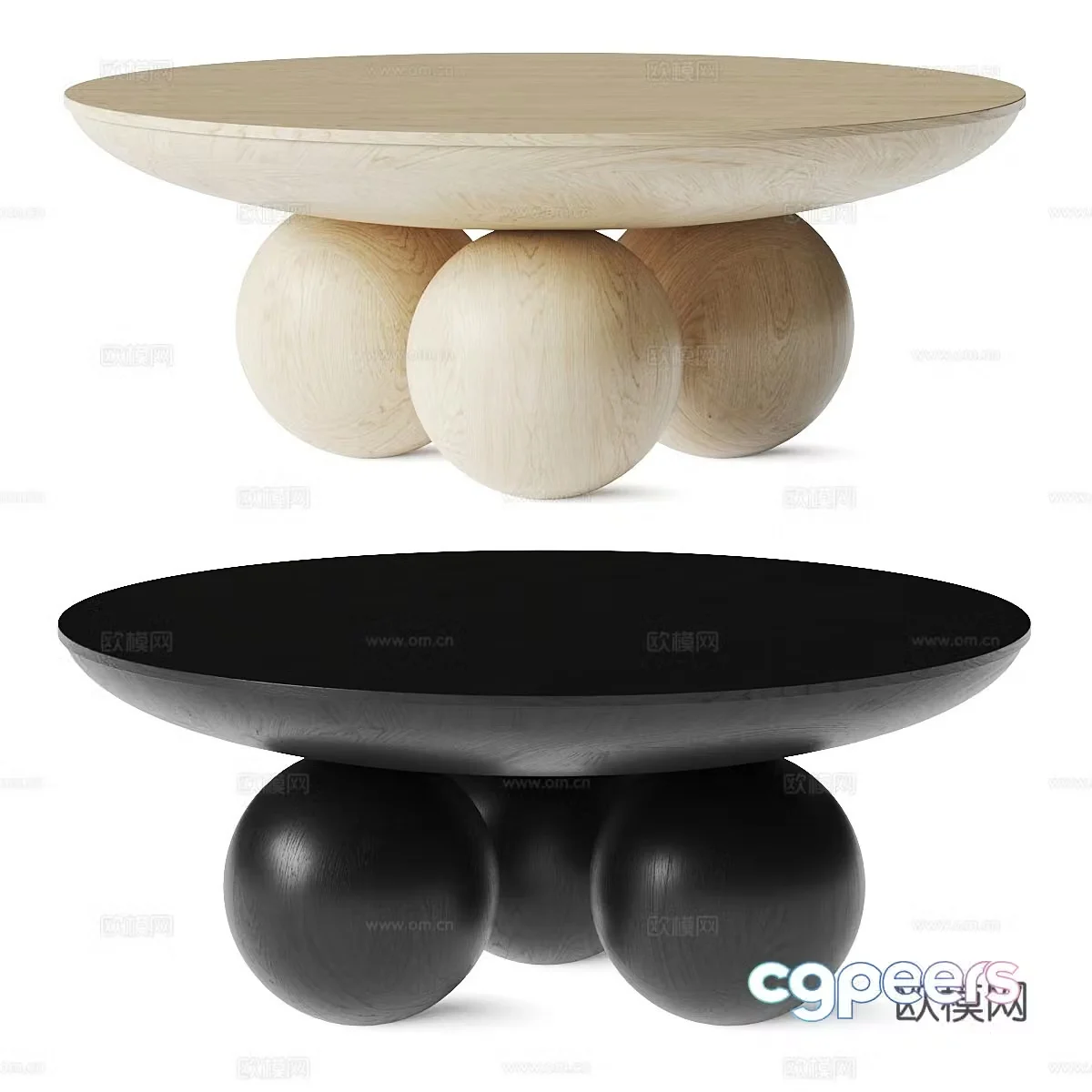 Modern Italian minimalist Anthropologie Sonali coffee table 3D model