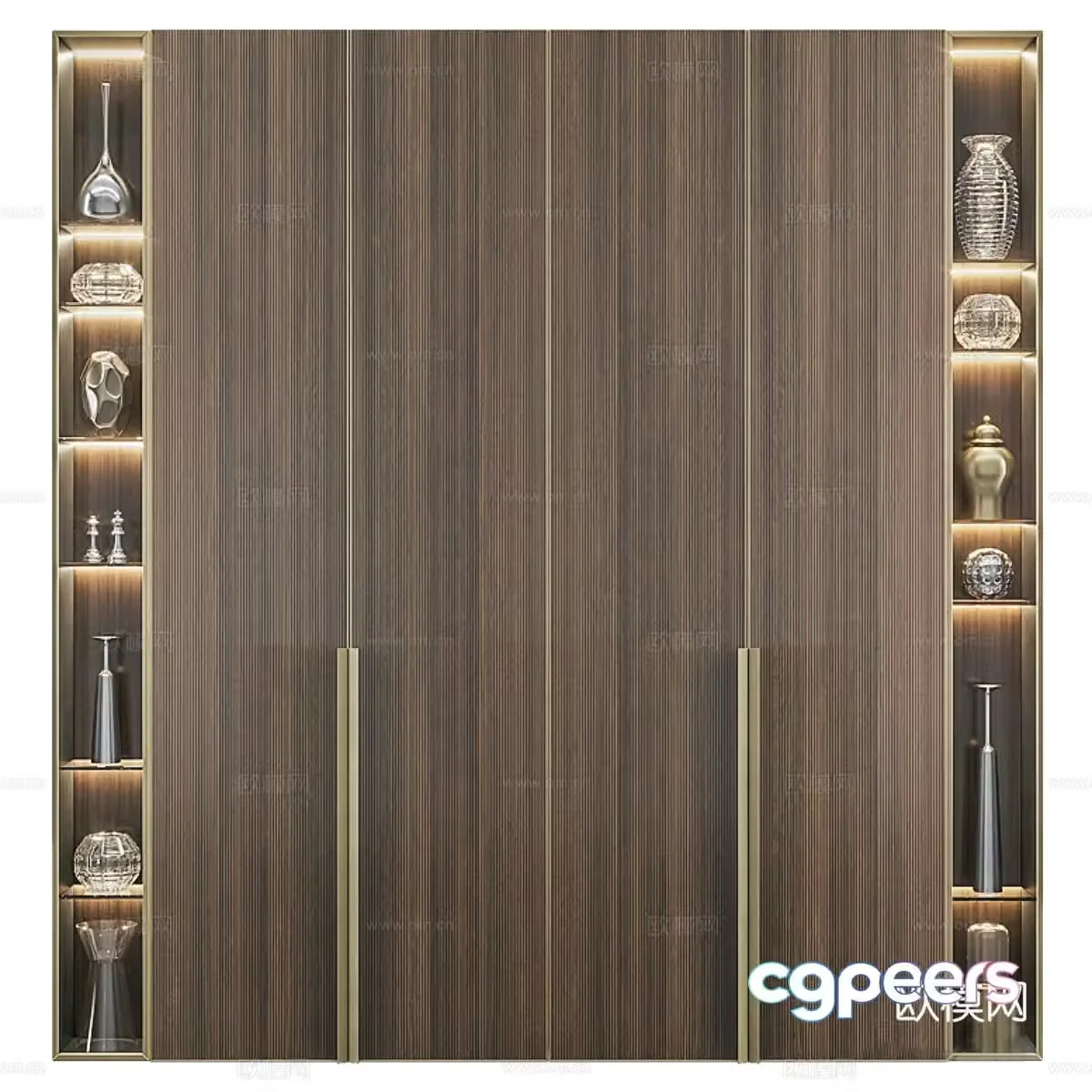 Cabinet Set 3D Model