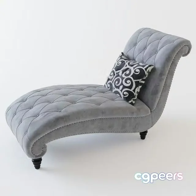 3ds Max Free – Natalia Chaise Lounge