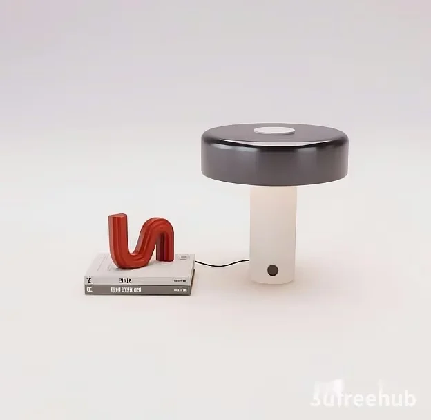 Modern Table Lamp 3D Model – 23572 – VRAY Render