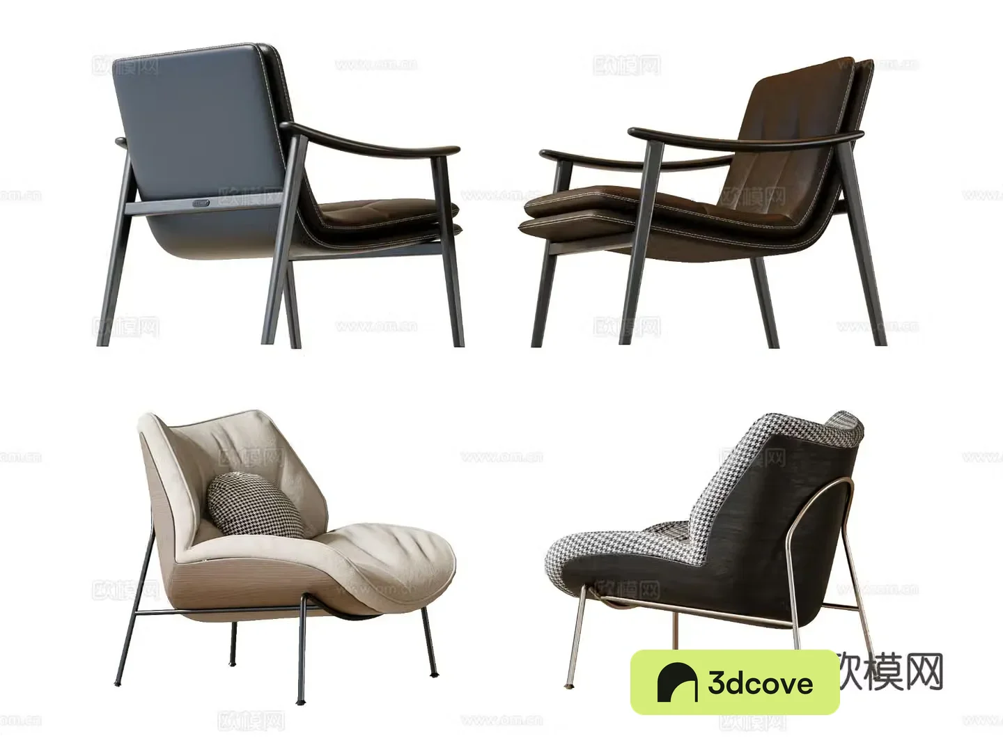 Modern lounge chair