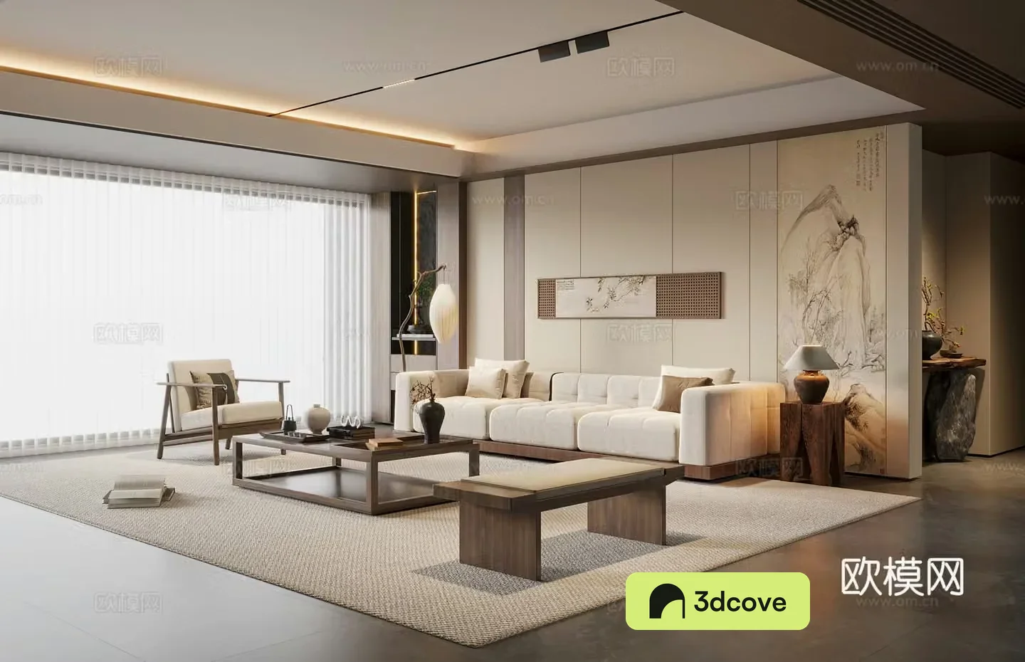 New Chinese living room