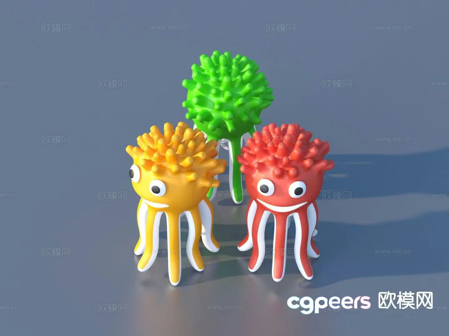Playground ornaments toys sketch 3d model
