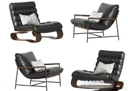 Modern Leather Chair 3D Model – 6697 – VRAY Render