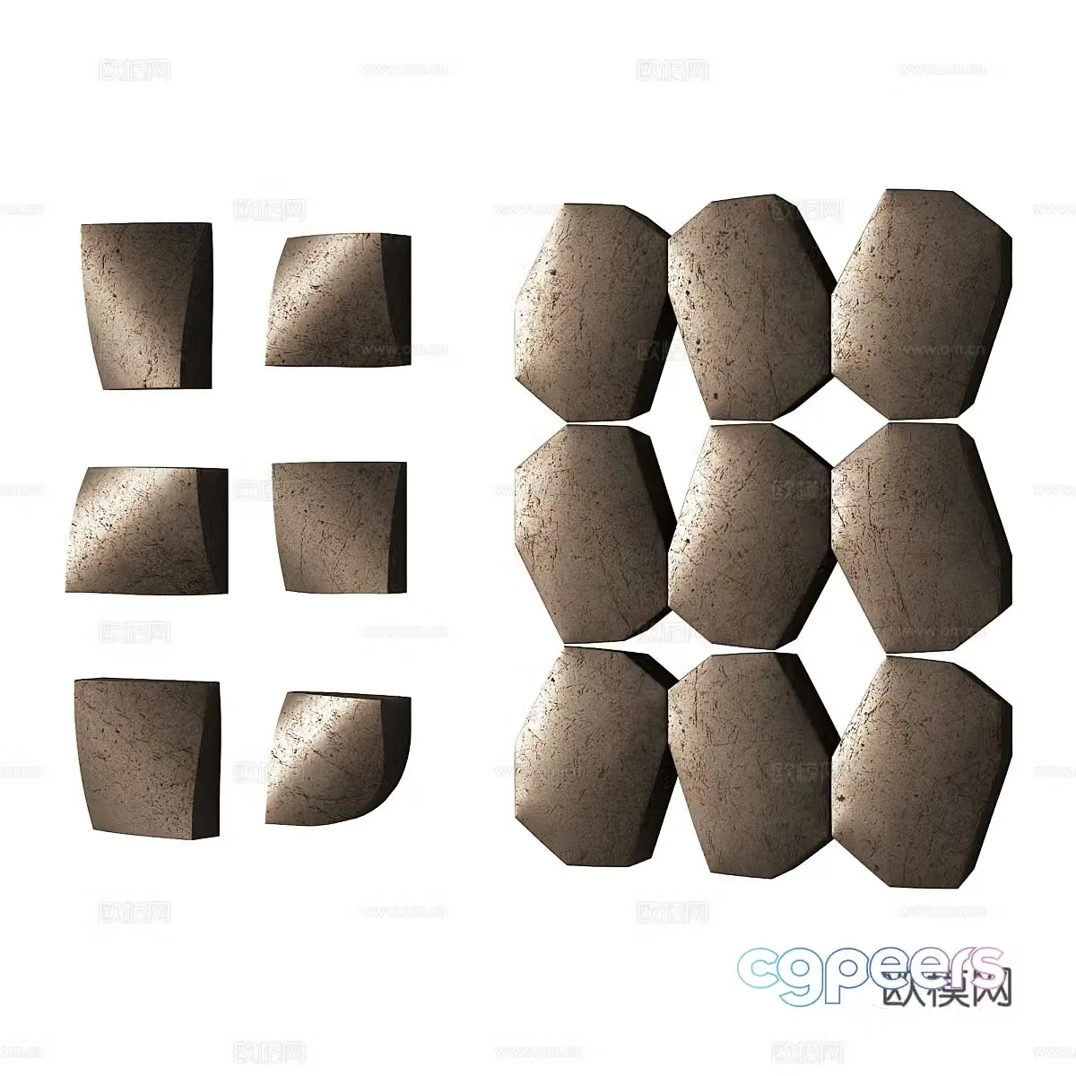 Modern Italian wall decoration pendant 3D model