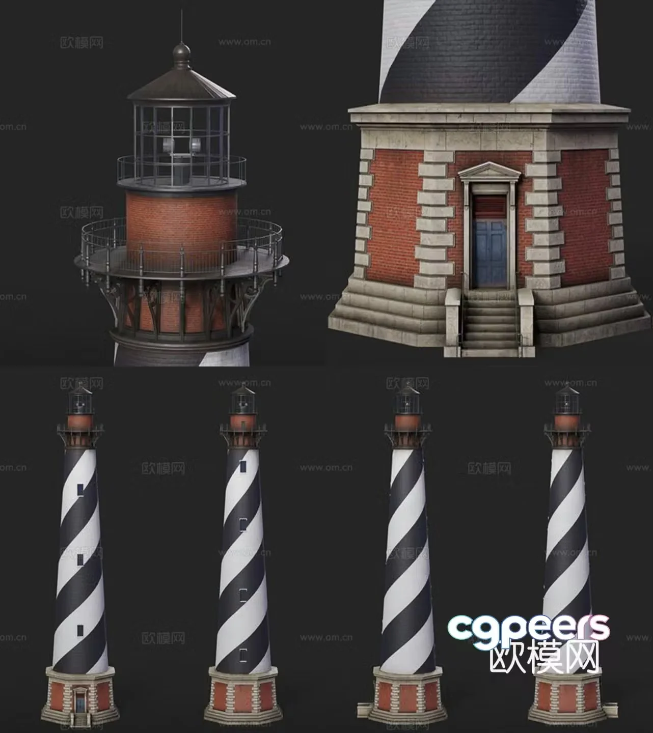 Lighthouse 3d model