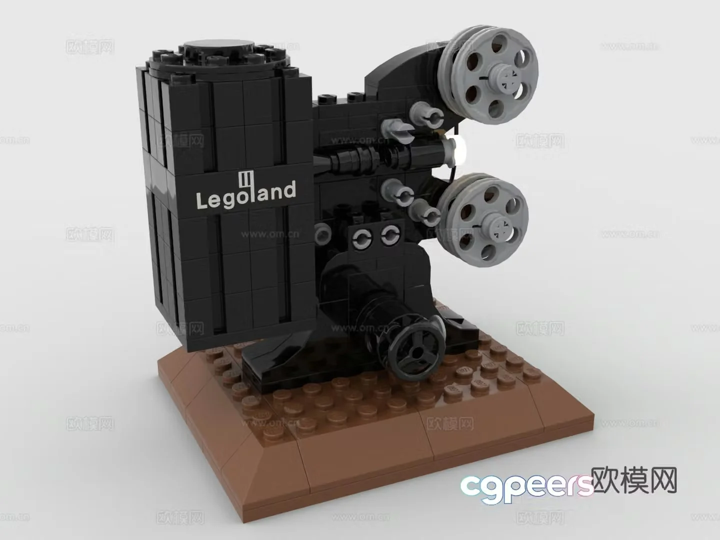 LEGO LEGO Toys Building Blocks Movie Camera Camera 3d Model
