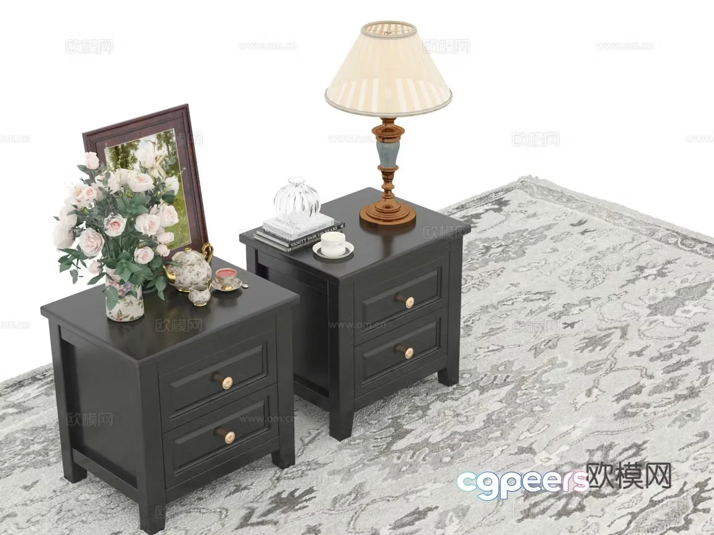 Furniture cabinet 3d model