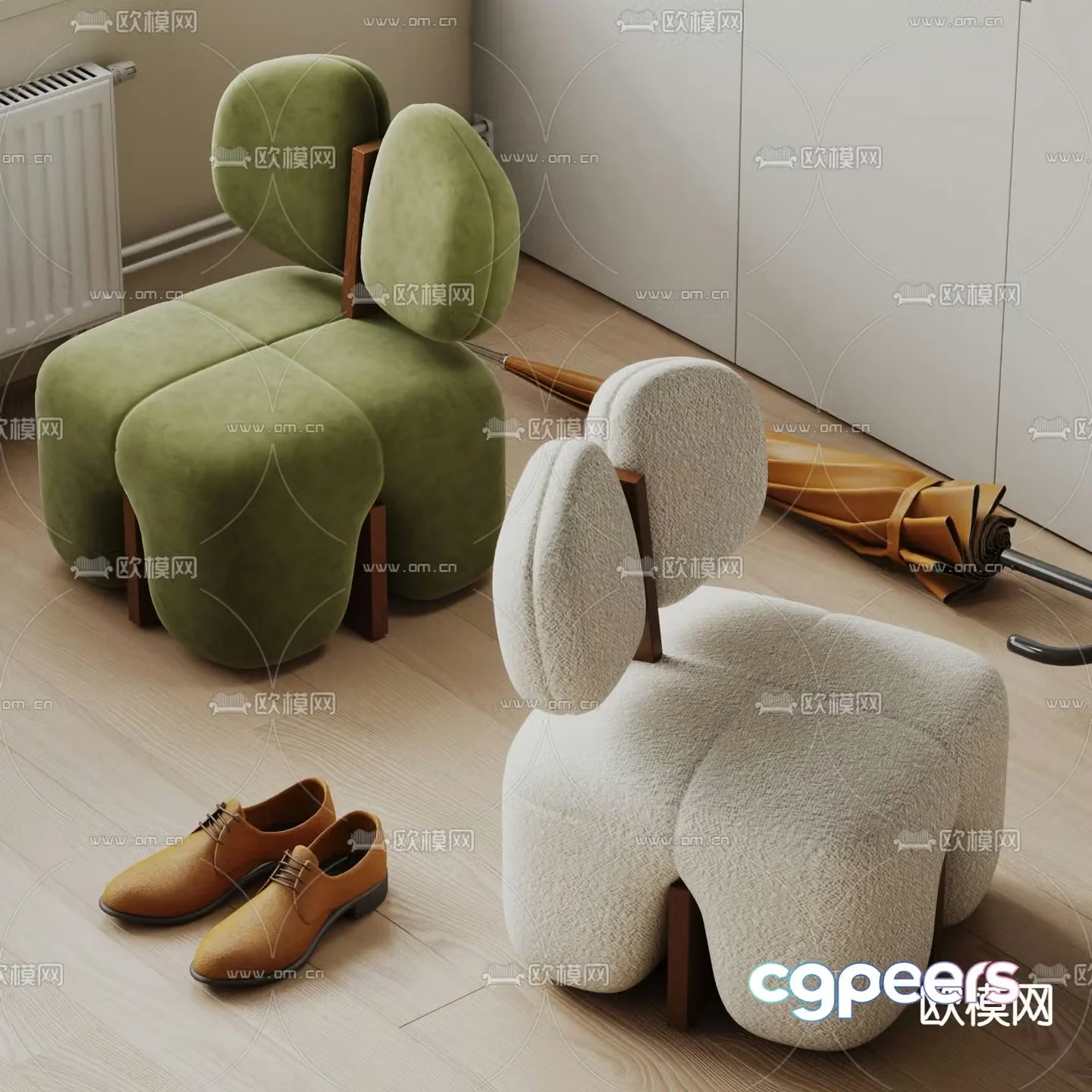 Children’s sofa leisure sofa 3d model