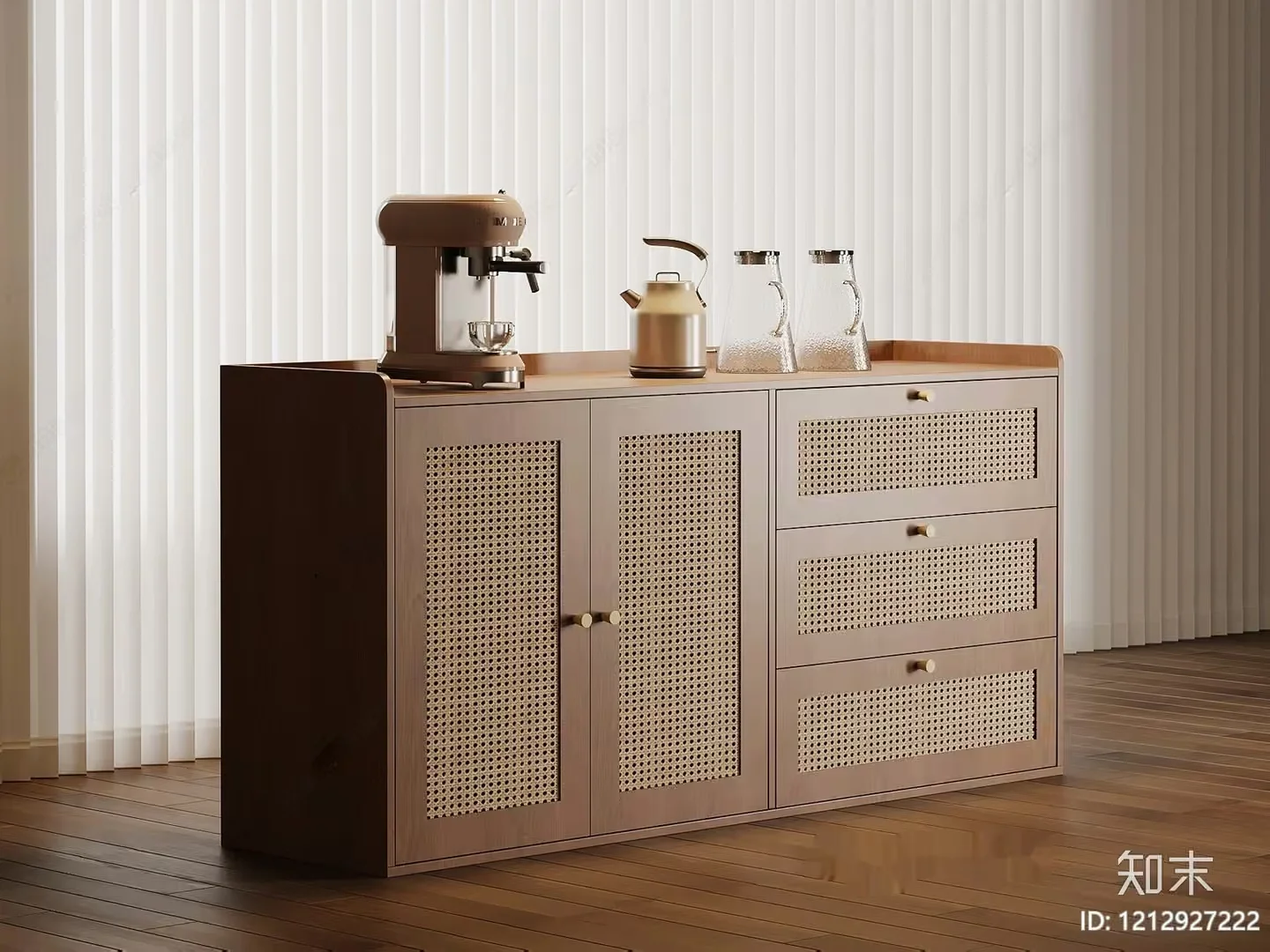 Modern Kitchen Furniture 3D Model – 19253 – VRAY Render