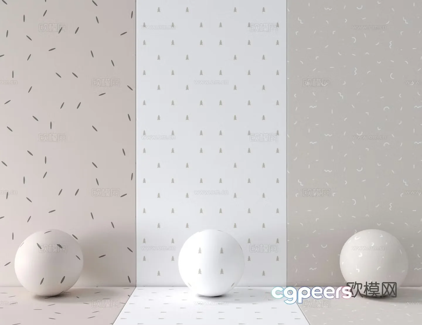 Wallpaper Wall Cloth Art Paint 3D Model