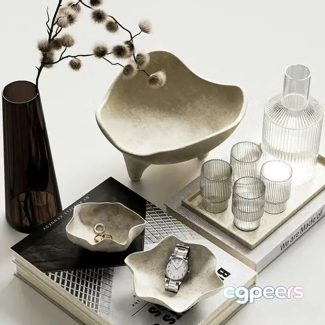 3ds Max Free – Decorative set 41