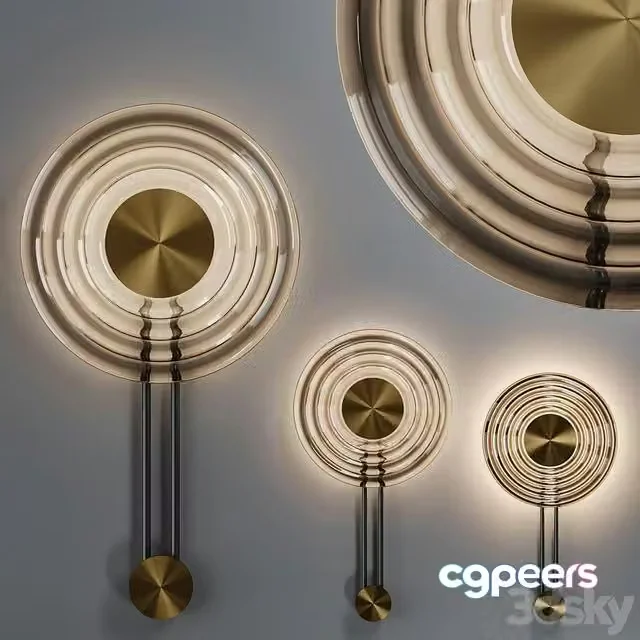3ds Max Free – Lampatron fancy wall light