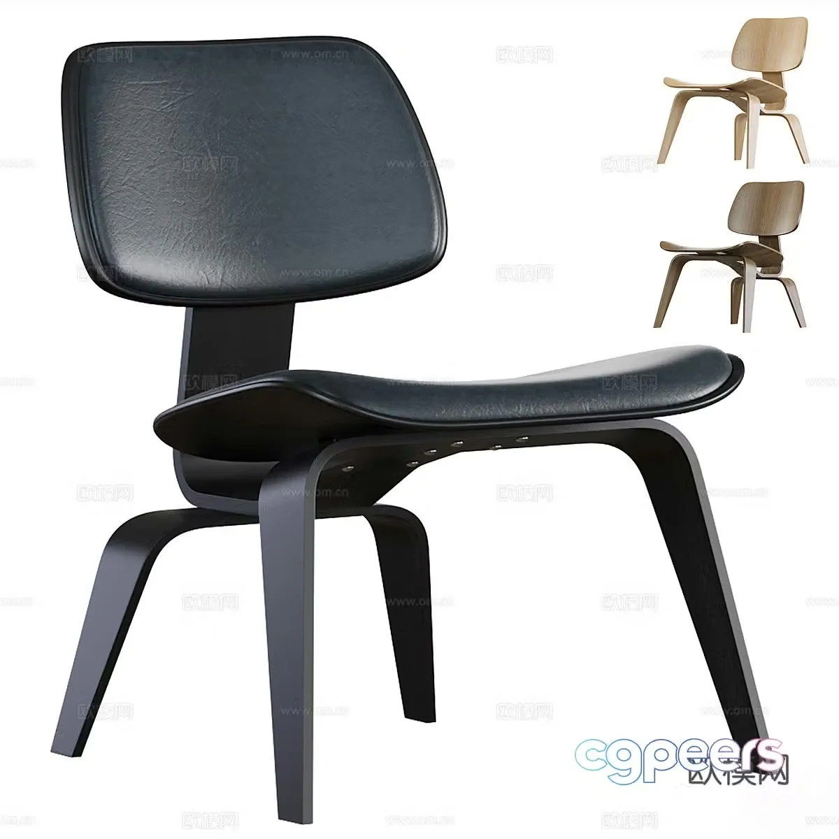 Single chair 3d model