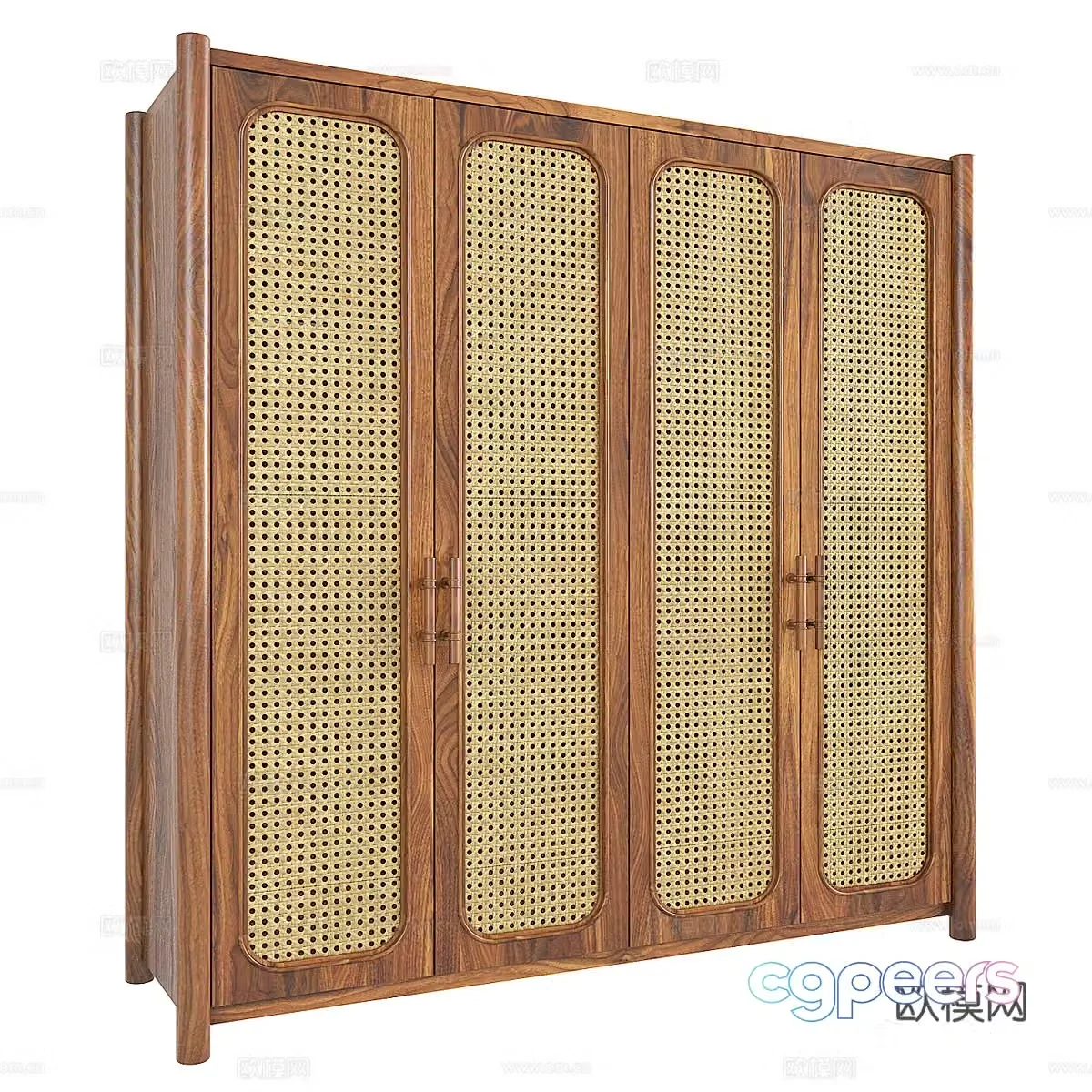Porch cabinet/side cabinet 3D model