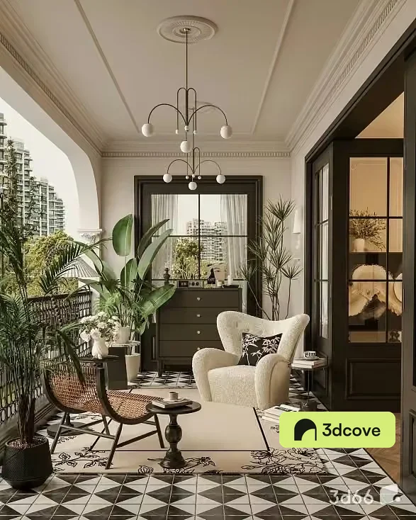 Modern Balcony Space