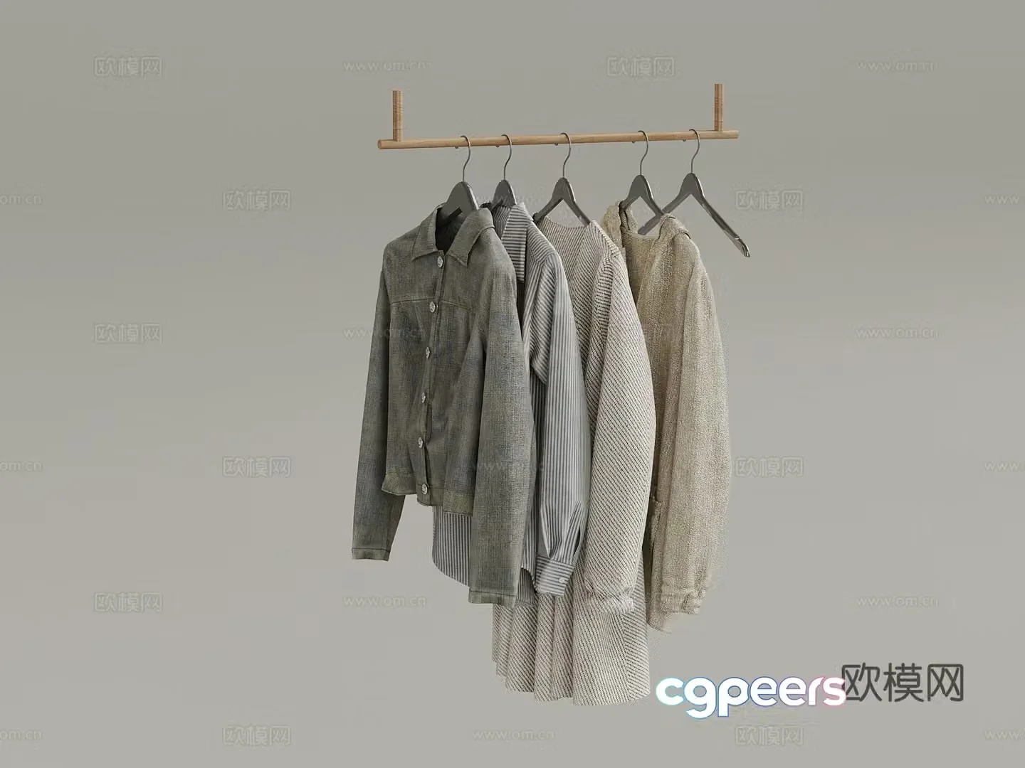 08 Modern Clothing Clothing Clothing 3d Model
