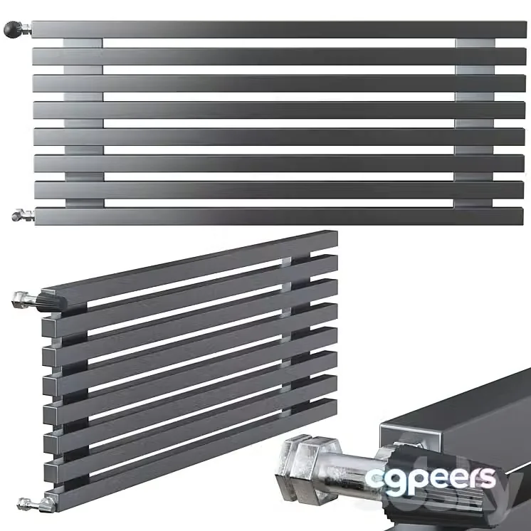 3ds Max Free – Towel Warmer WH Steel Q