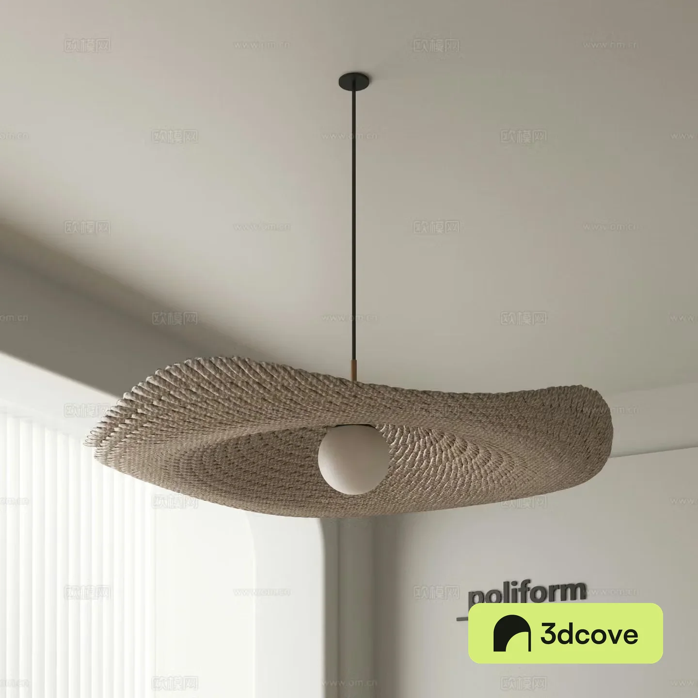 Modern chandelier