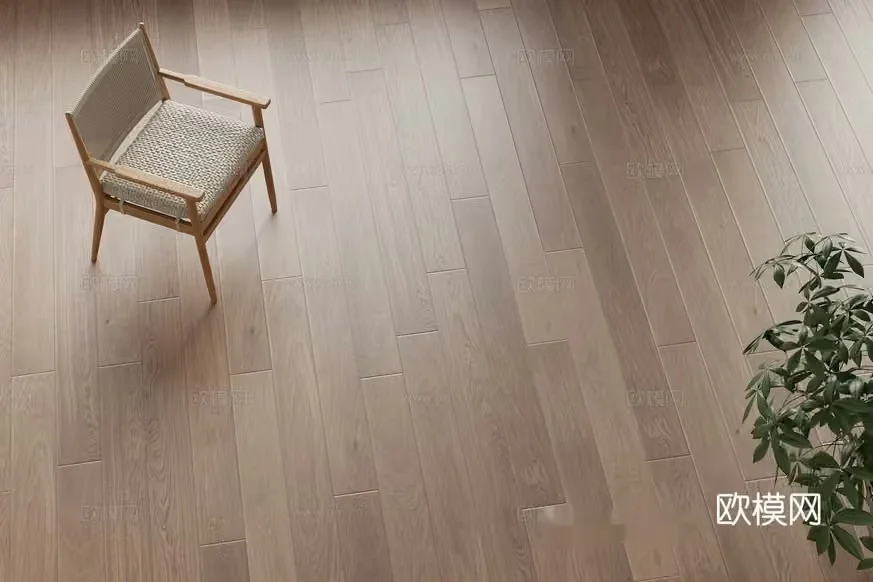 Wooden Floor Chair 3D Model – 22156 – VRAY Render