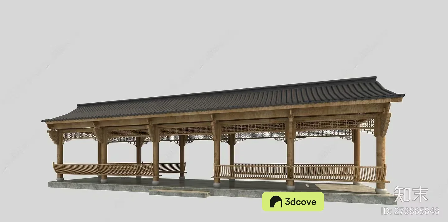 Traditional Asian-Style Building