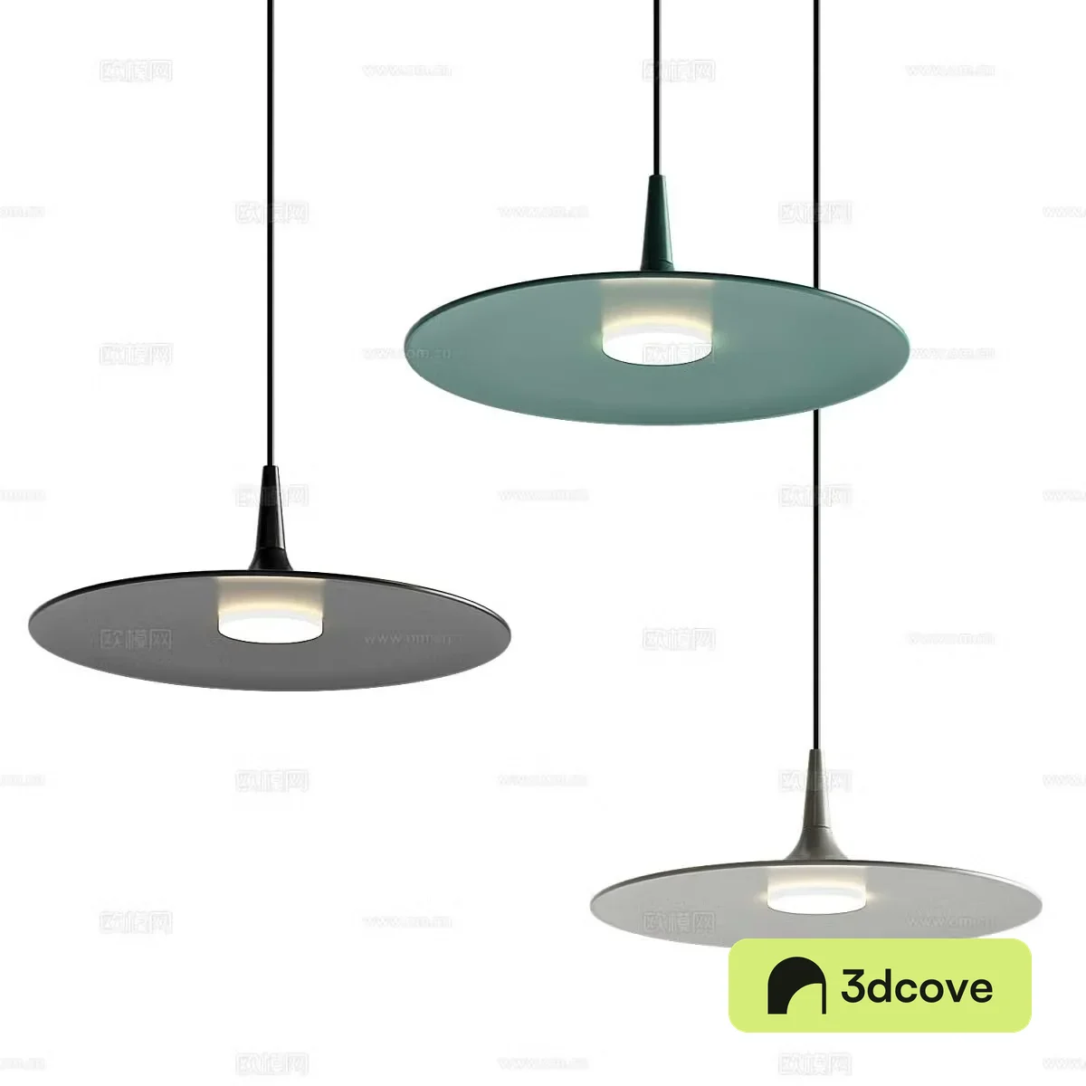 Modern simple small chandelier
