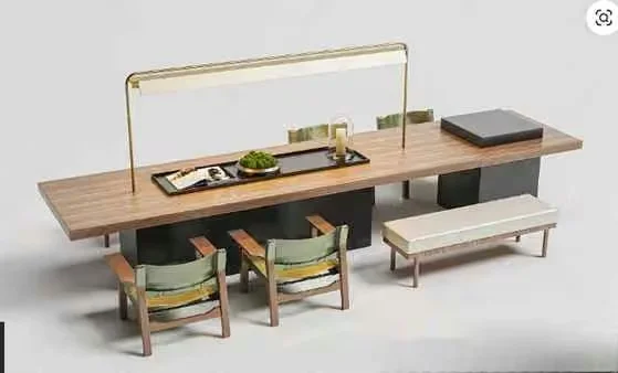 Modern Dining Table 3D Model – 7779 – VRAY Render