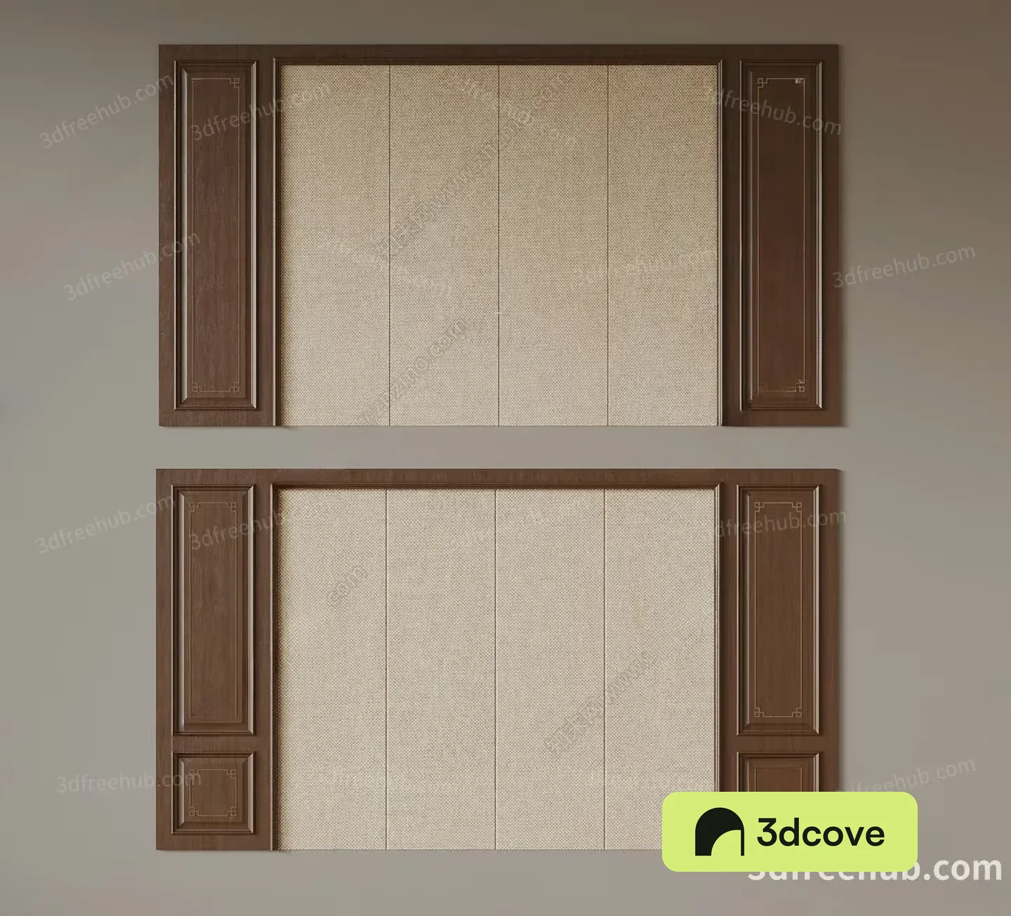 Brown Wooden Cabinet