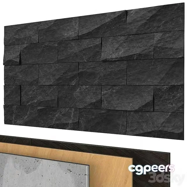 3ds Max Free – Decorative wall 278