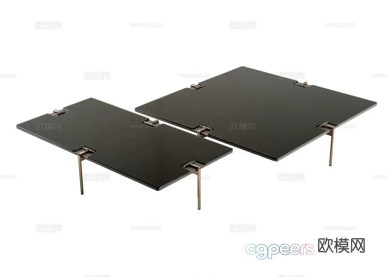 TURRI BLUES Coffee Table 3D Model