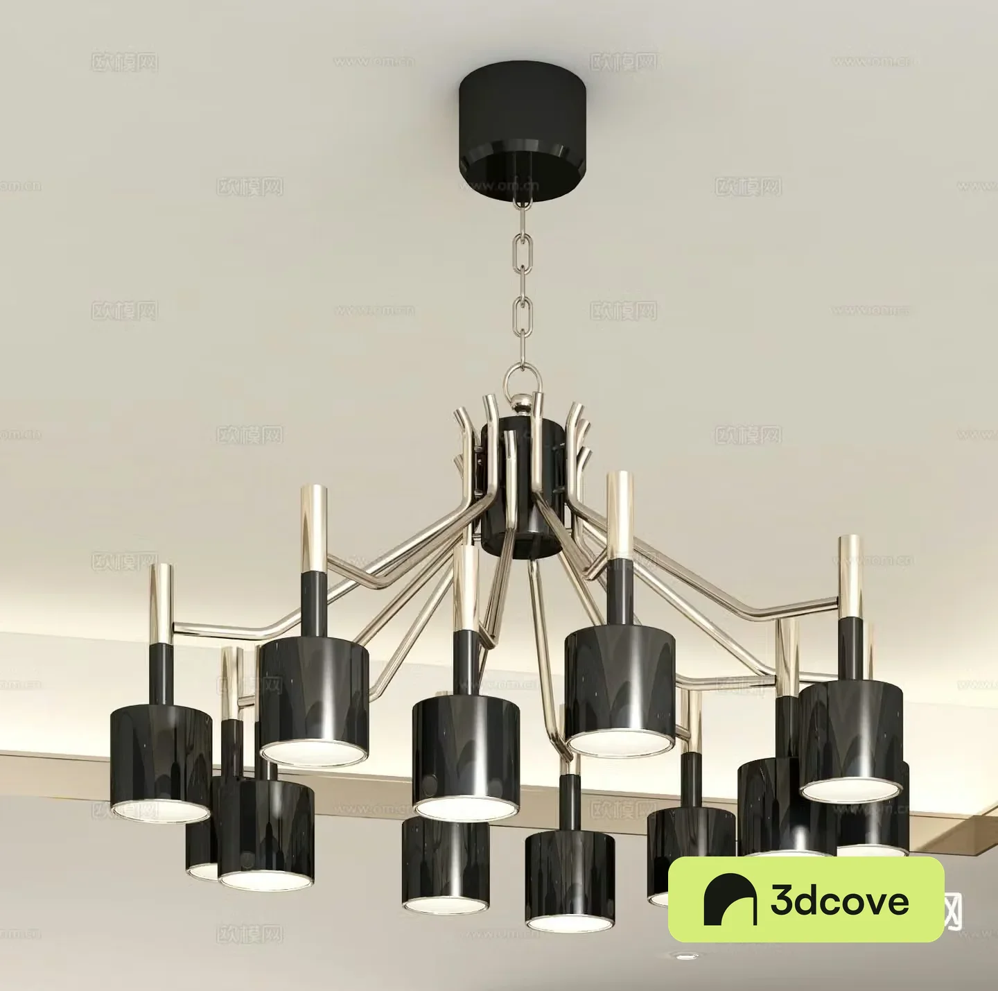Light luxury chandelier hall chandelier