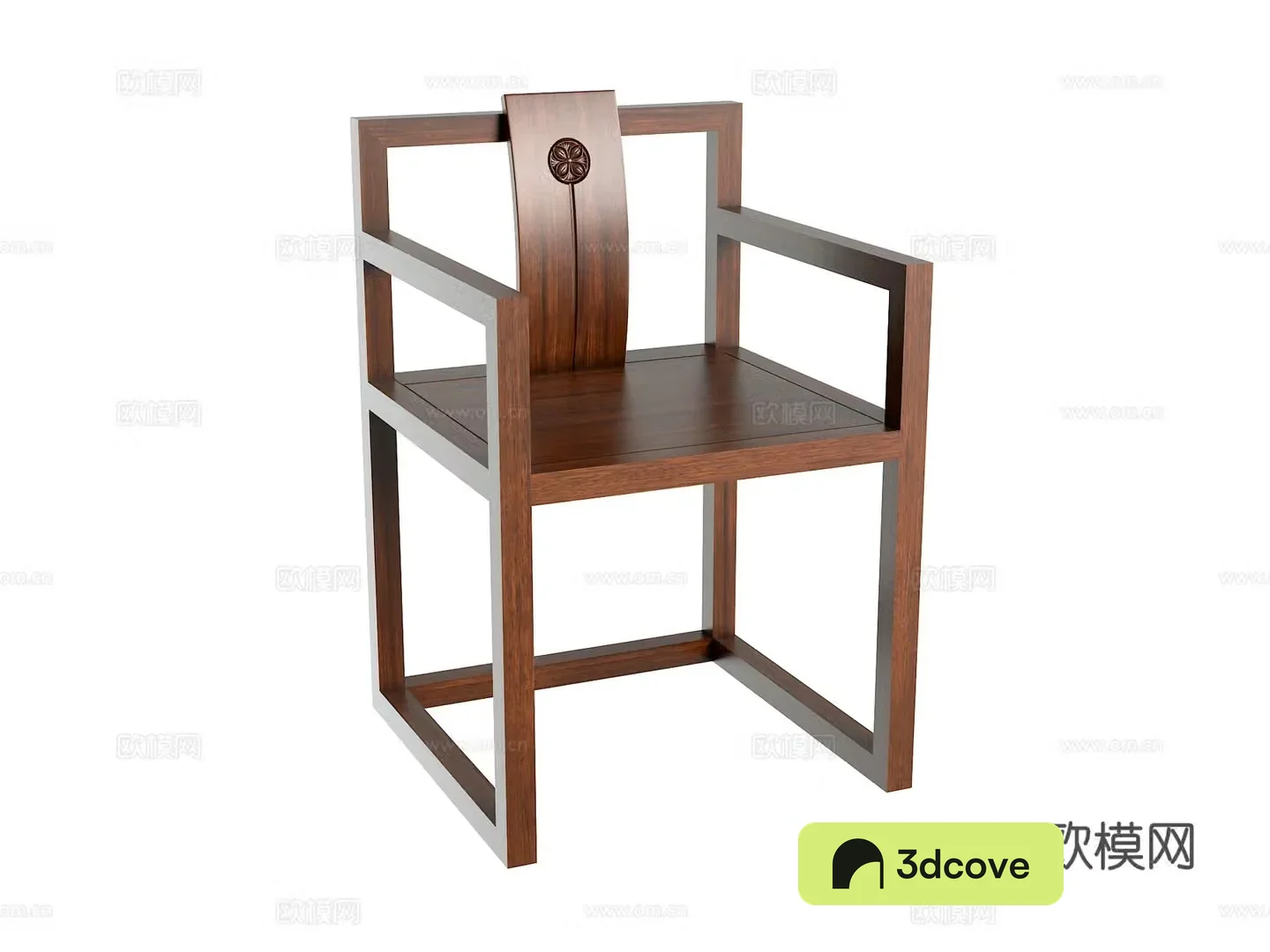 New Chinese style book chair
