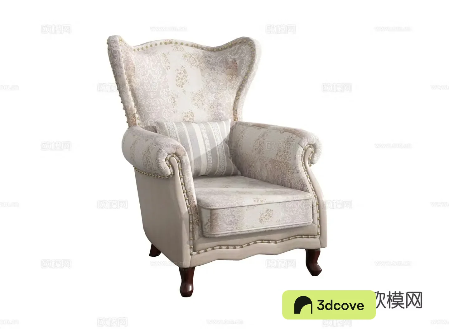 Simple European chair leisure chair
