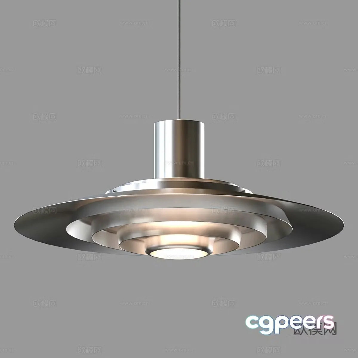 Modern simple chandelier chandelier simple chandelier living room chandelier dining chandelier lamp 3d model