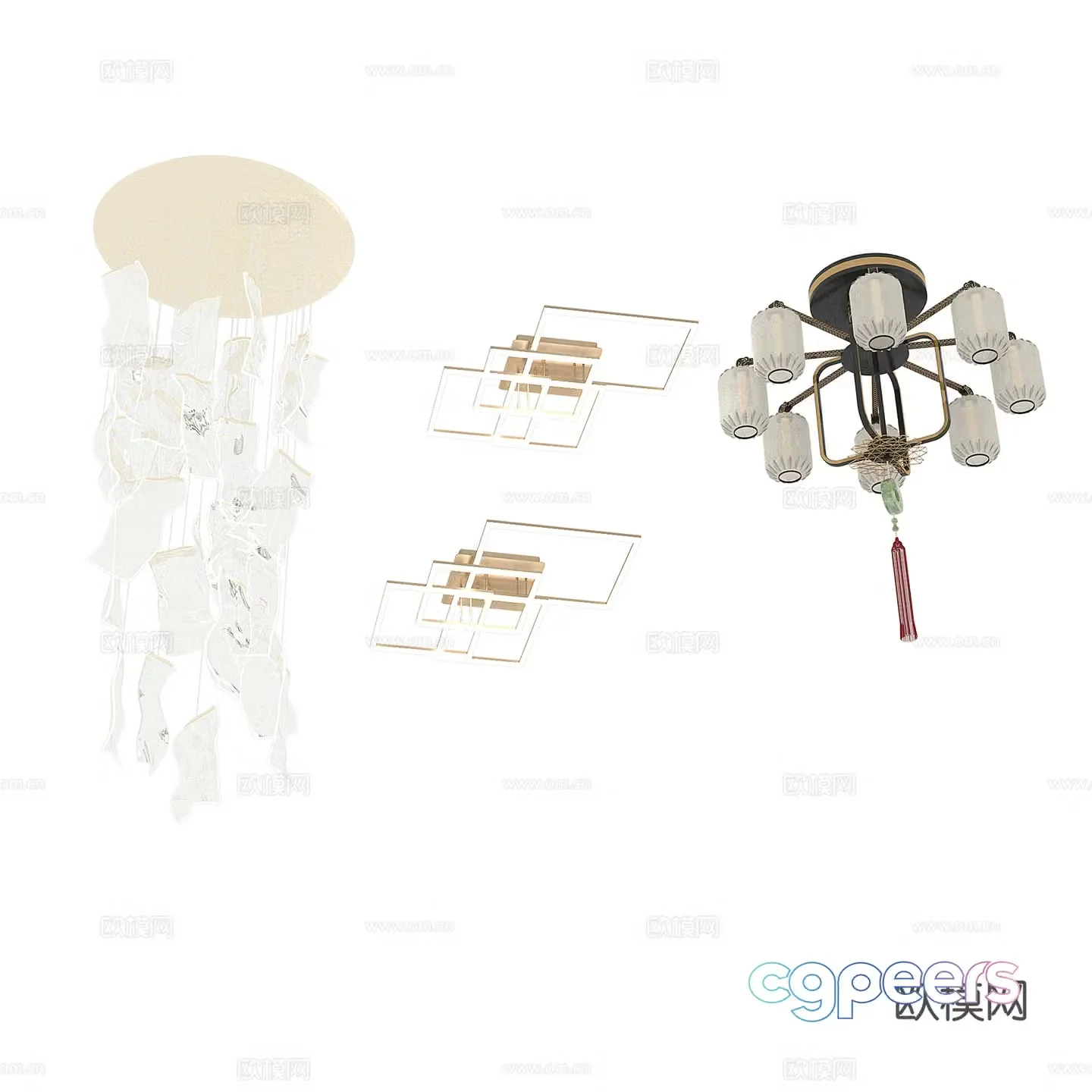 Chandelier 3d model