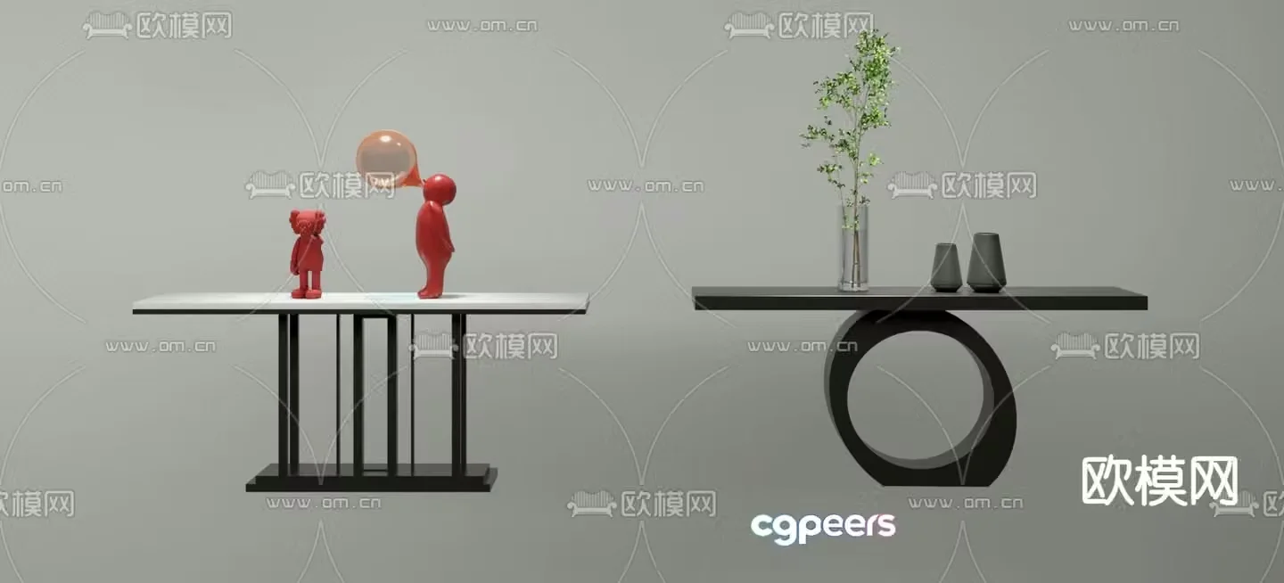 3D model of end viewing platform