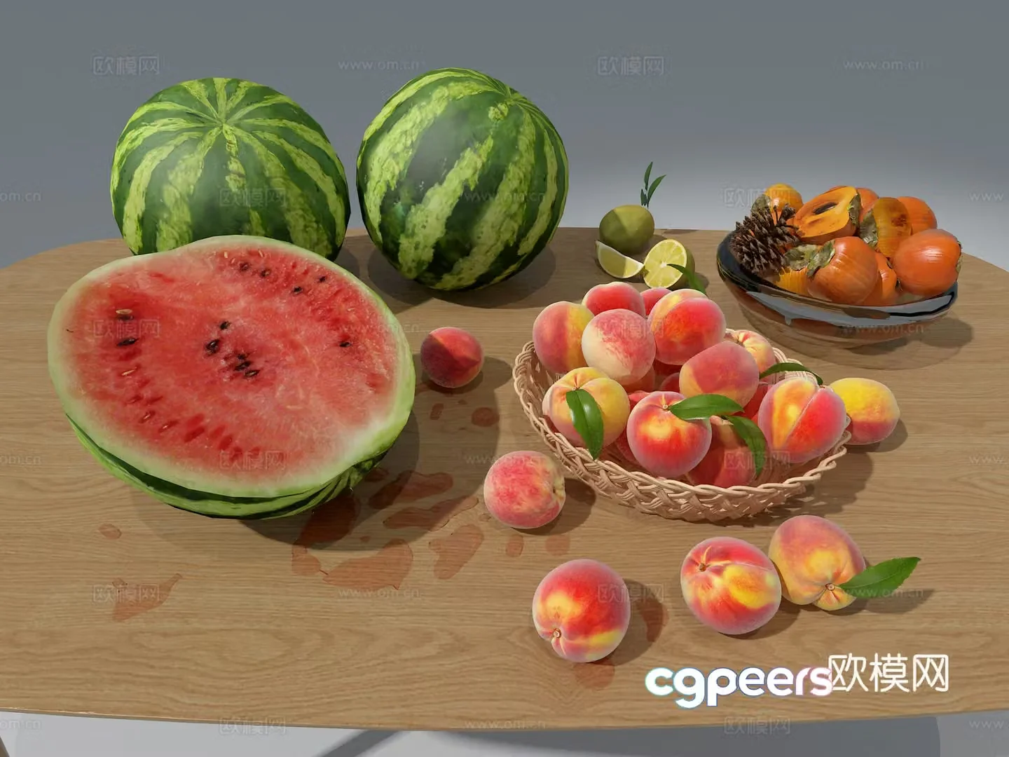 Fruit 3d model