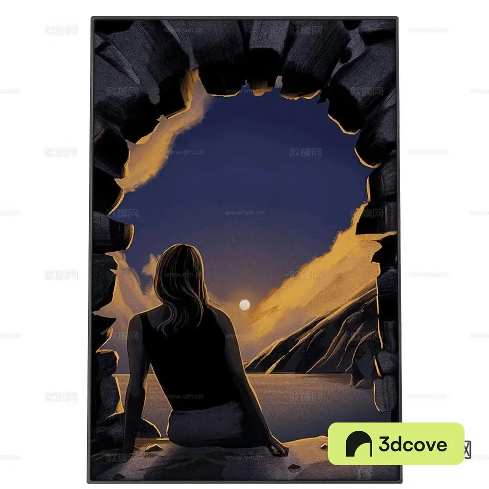 NC Design hanging painting decorative painting character hanging painting
